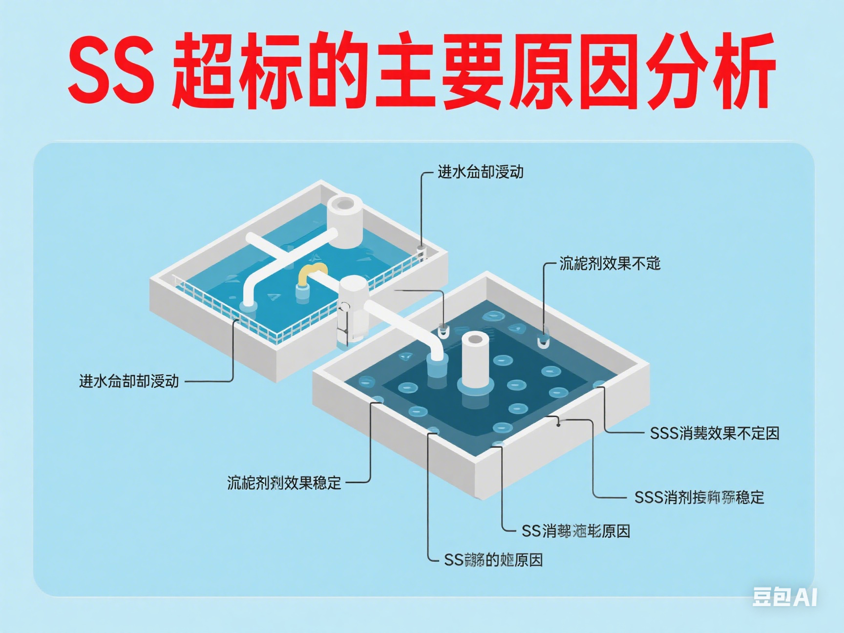 廢水SS超標處理:聚合氯化鋁生產廠家解決方案